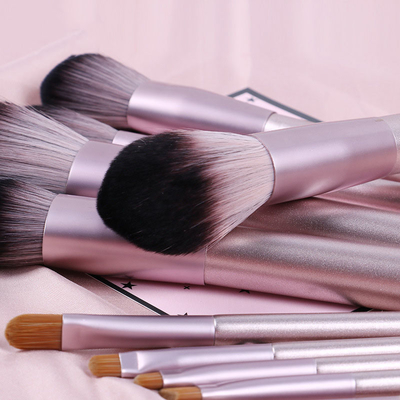 10 Pieces Vegan Makeup Brushes , Beauty Professional Brush Set 15*23*3cm