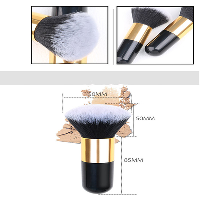 Luxury Professional Wool Makeup Brushes Set 0.03kg Single Weight With Belt Bag