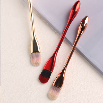 Premium Quality Wooden Handle Makeup Brushes For Loose Or Compact Powder