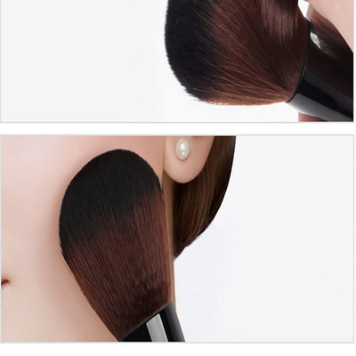 Synthetic Hair Fiber Full Makeup Brush Set 0.25kg Light Weight For Beauty