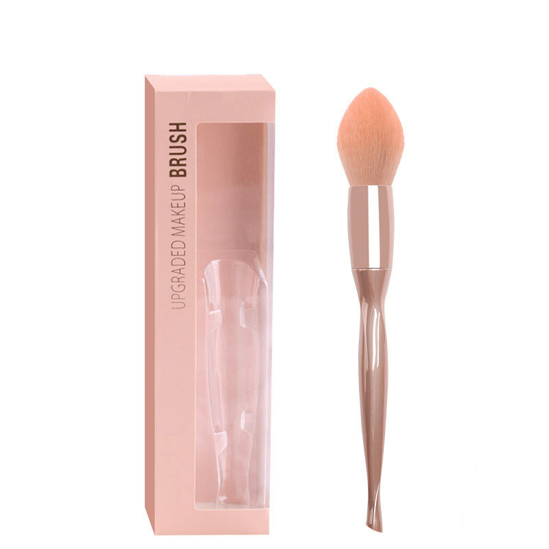 8 PCS Rose Gold Makeup Brushes , Face Blender Brush Eco Friendly Materials