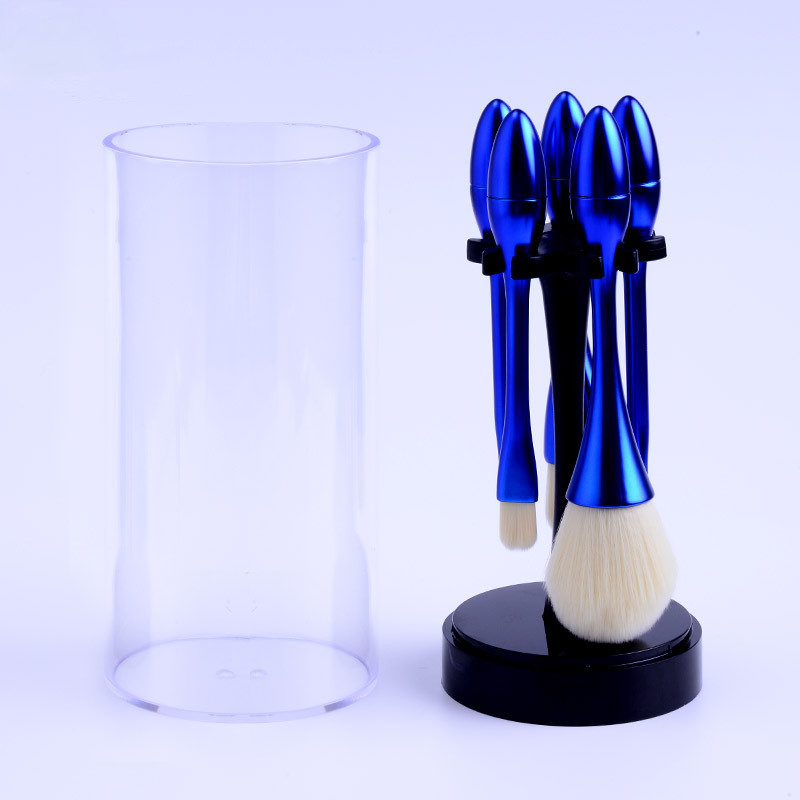 Custom Creative Full Makeup Brush Set ABS Plastic / Solid Wood Handles