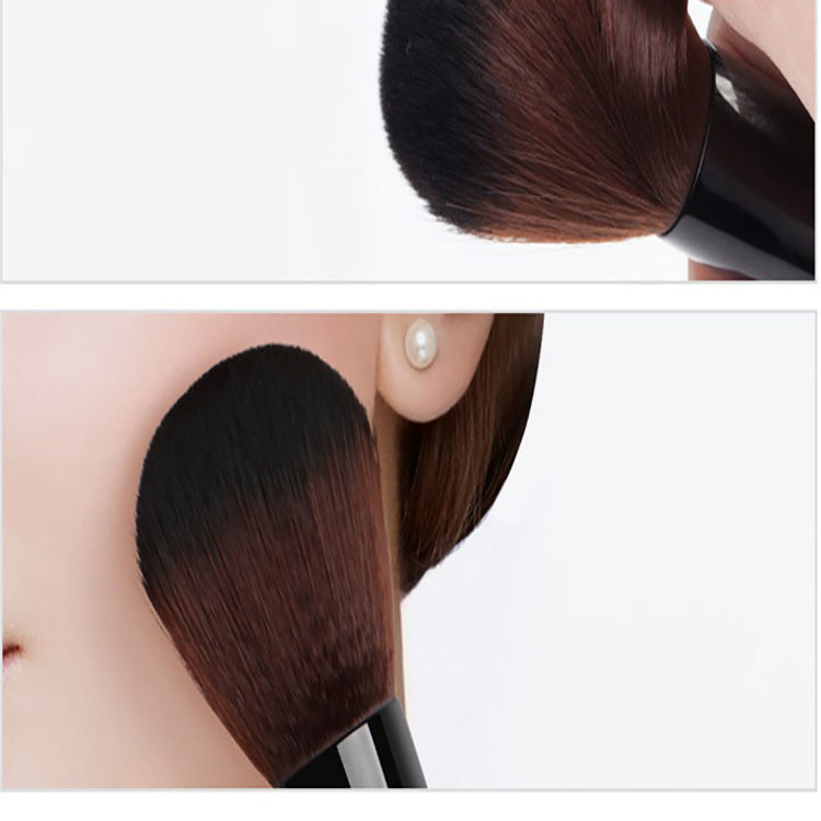 Synthetic Hair Fiber Full Makeup Brush Set 0.25kg Light Weight For Beauty