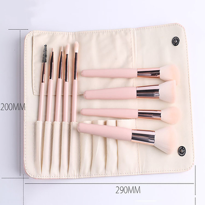 Eco Friendly Face Concealer Brush , Compact Powder Brush Complete Application