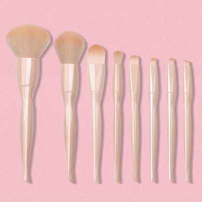 Tapered Handle Series Cosmetic Makeup Brush Set 0.2kg Single Gross Weight