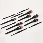 Durable 13 Piece Face Makeup Tools 3 Tones Synthetic Cosmetic  Brush