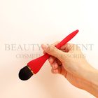 Streamline Handle High End Makeup Brush Soft Touch Red Color BY7019