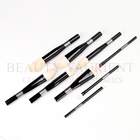 Luxe Premium Standup 9pcs High End Makeup Brush Set Gun Metal Snowflake Handle
