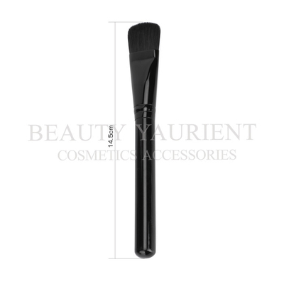 Customized Logo Black Single Makeup Brush 22cm Multipurpose Long Lasting