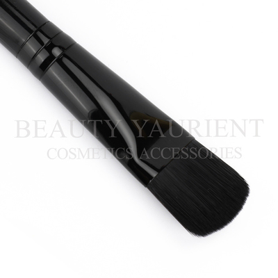 Customized Logo Black Single Makeup Brush 22cm Multipurpose Long Lasting