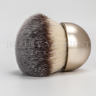 Metal Plating Finishing Powder Makeup Brush Egg Shape Base Soft PBT Hair