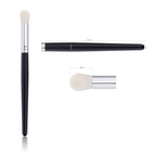 Matte Black Wooden Handle Eyeshadow Makeup Brush Set  150-180mm