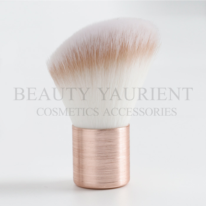 ISO9001 Luxury Kabuki Powder Brush Flat Angled Kabuki Brush Customized