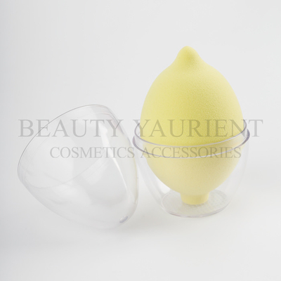 Washable Foundation Puff Sponges Portable Lemon Fruit Shaped Beauty Blender